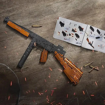 Submetralhadora Tommy Gun (1208 pe&ccedil;as)