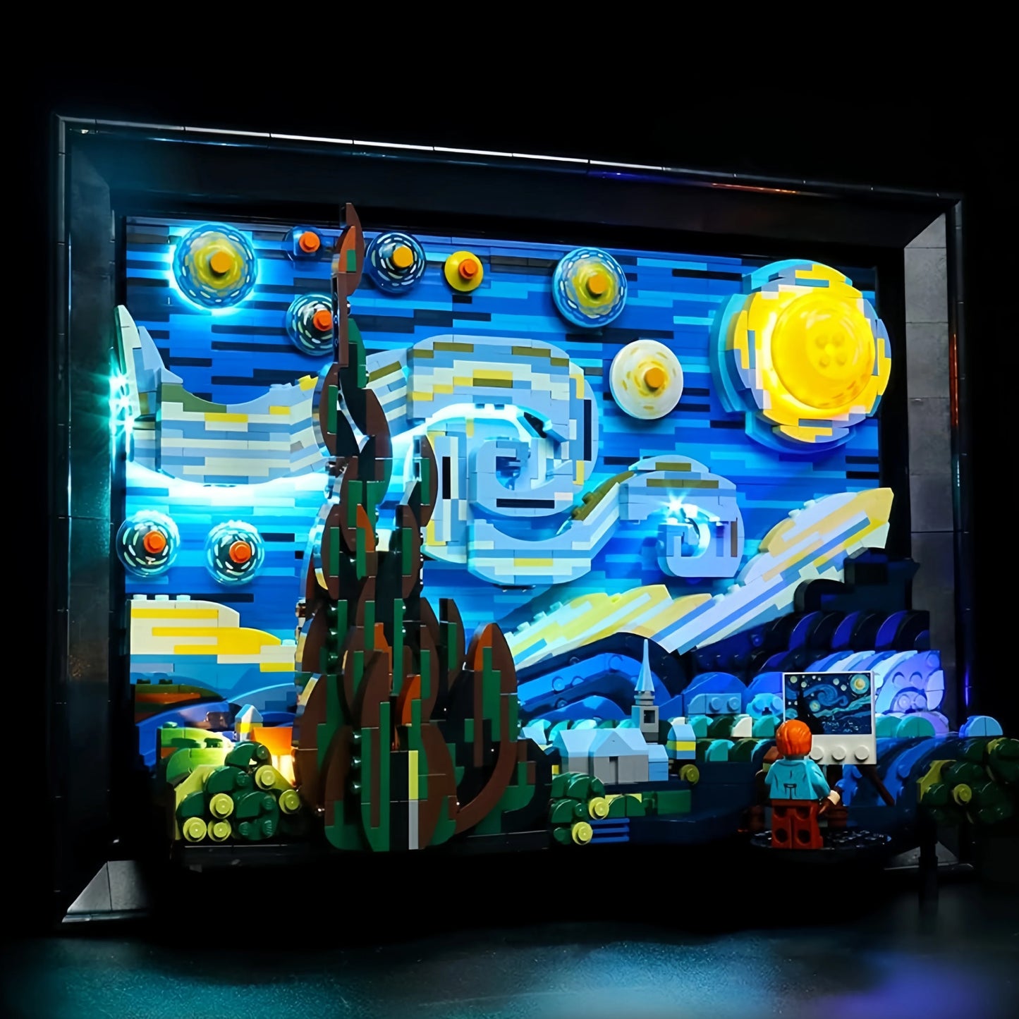 Kit de Ilumina&ccedil;&atilde;o para Van Gogh - A Noite Estrelada