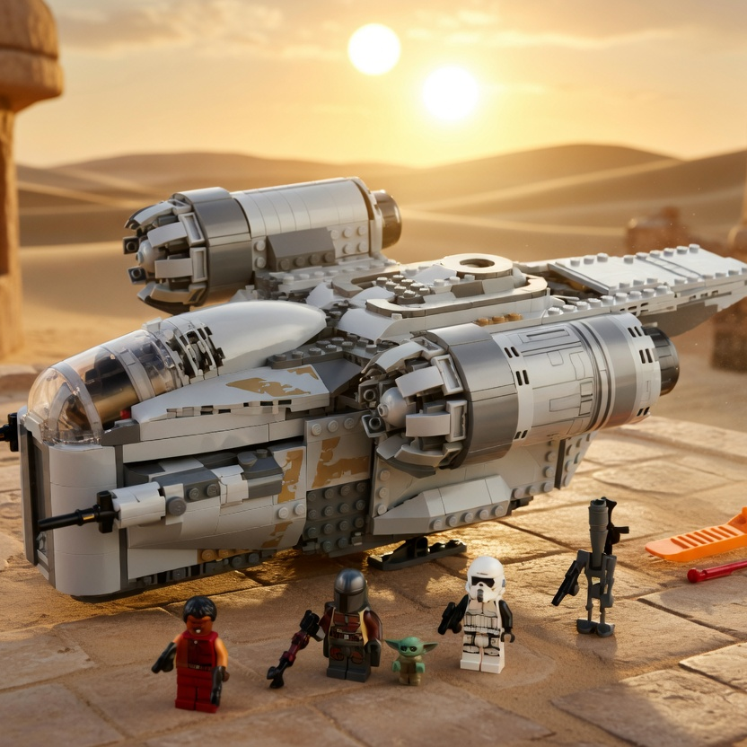 Star Wars - The Razor Crest (1023 pe&ccedil;as)