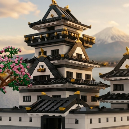 Castelo Himeji-jo (3086 pe&ccedil;as) - Brics Craft