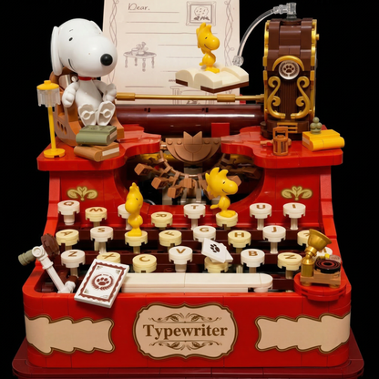 Snoopy - M&aacute;quina de Escrever (1468 pe&ccedil;as)