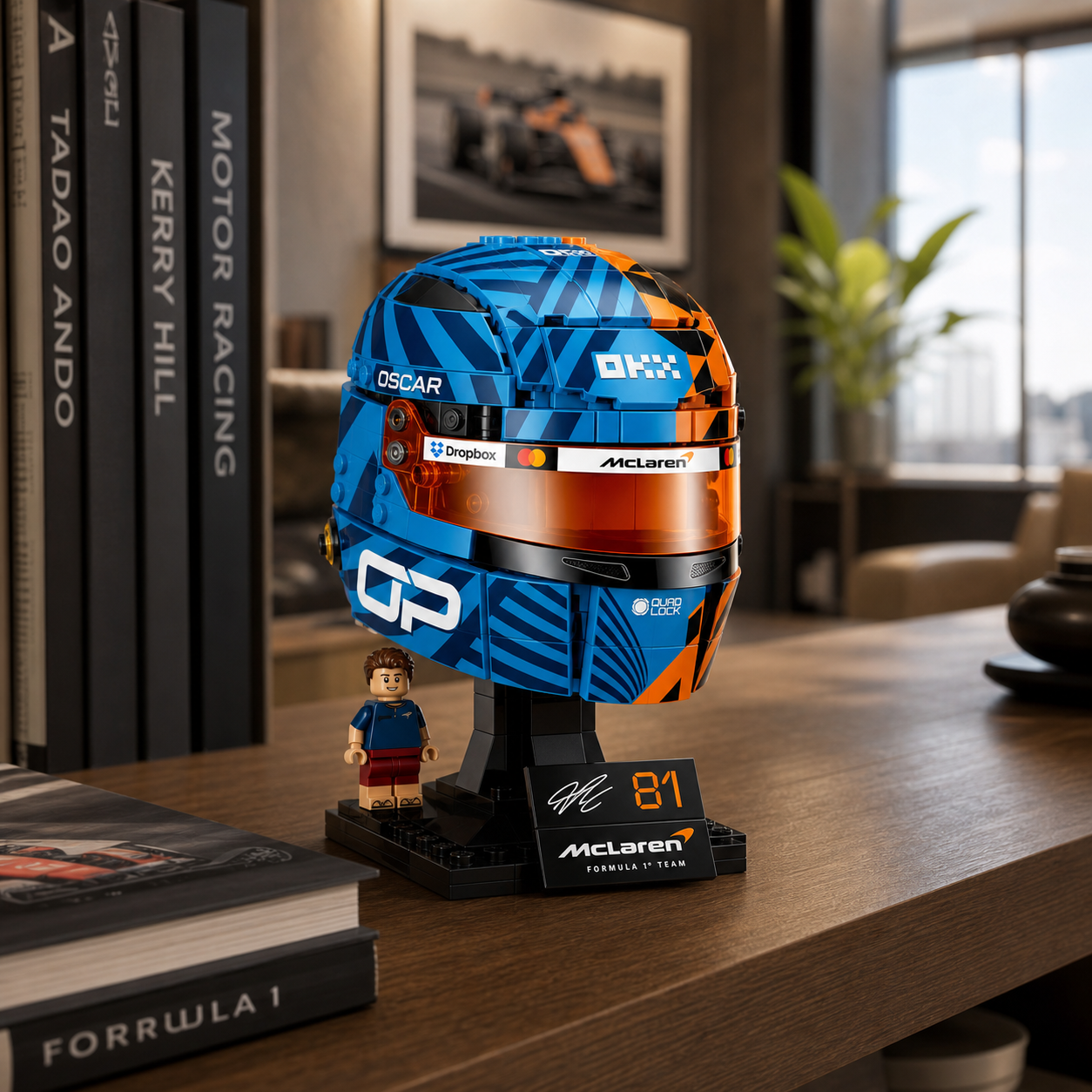 Capacete McLaren Mastercard - Oscar Piastri (793 pe&ccedil;as) - imagem 1 - 20260702-175151