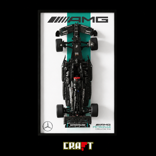 Quadro Fosco para a F&oacute;rmula-1 Mercedes-AMG W14