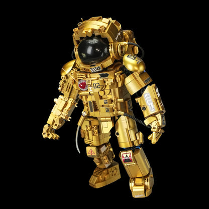 Astronauta Dourado (990 pe&ccedil;as) - Brics Craft