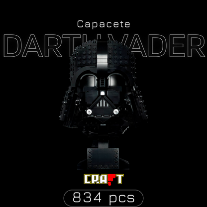 Capacete de Darth Vader (834 pe&ccedil;as)