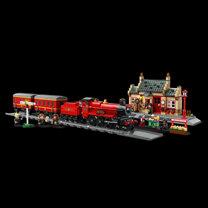 Harry Potter - Expresso de Hogwarts e Esta&ccedil;&atilde;o de Hogsmeade (1074 pe&ccedil;as)