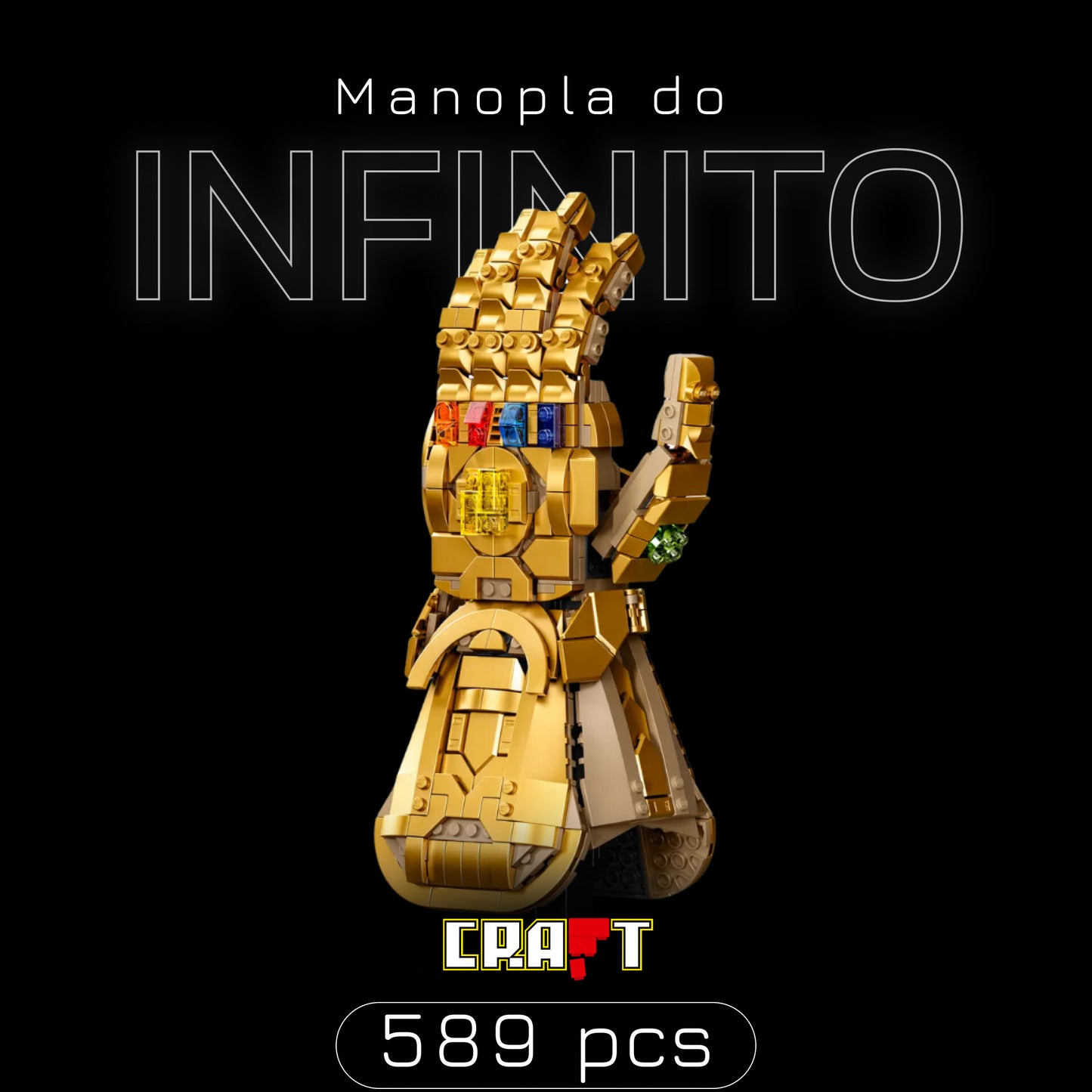 Oferta Exclusiva deste An&uacute;ncio | Manopla do Infinito (589 pe&ccedil;as)