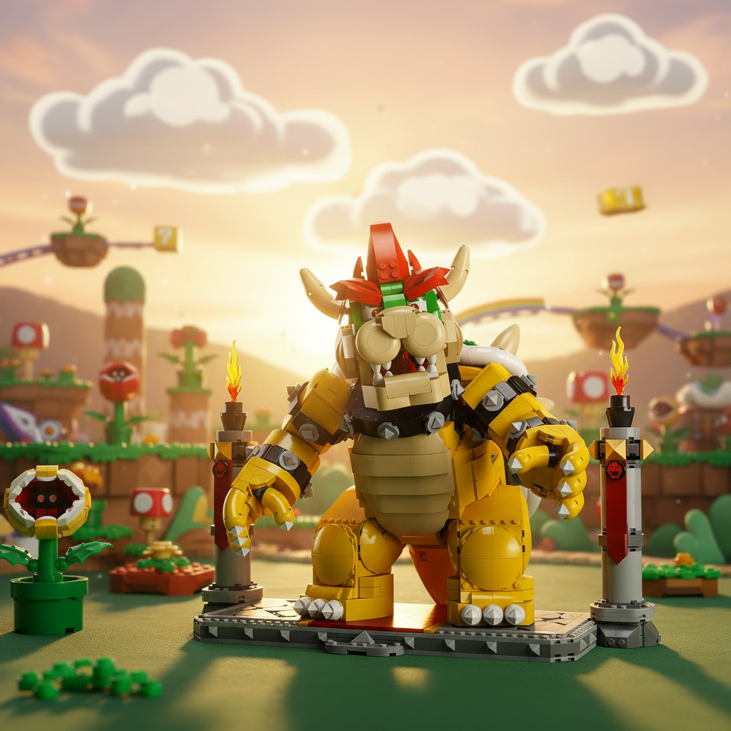 Super Mario - O Poderoso Bowser (2807 pe&ccedil;as)