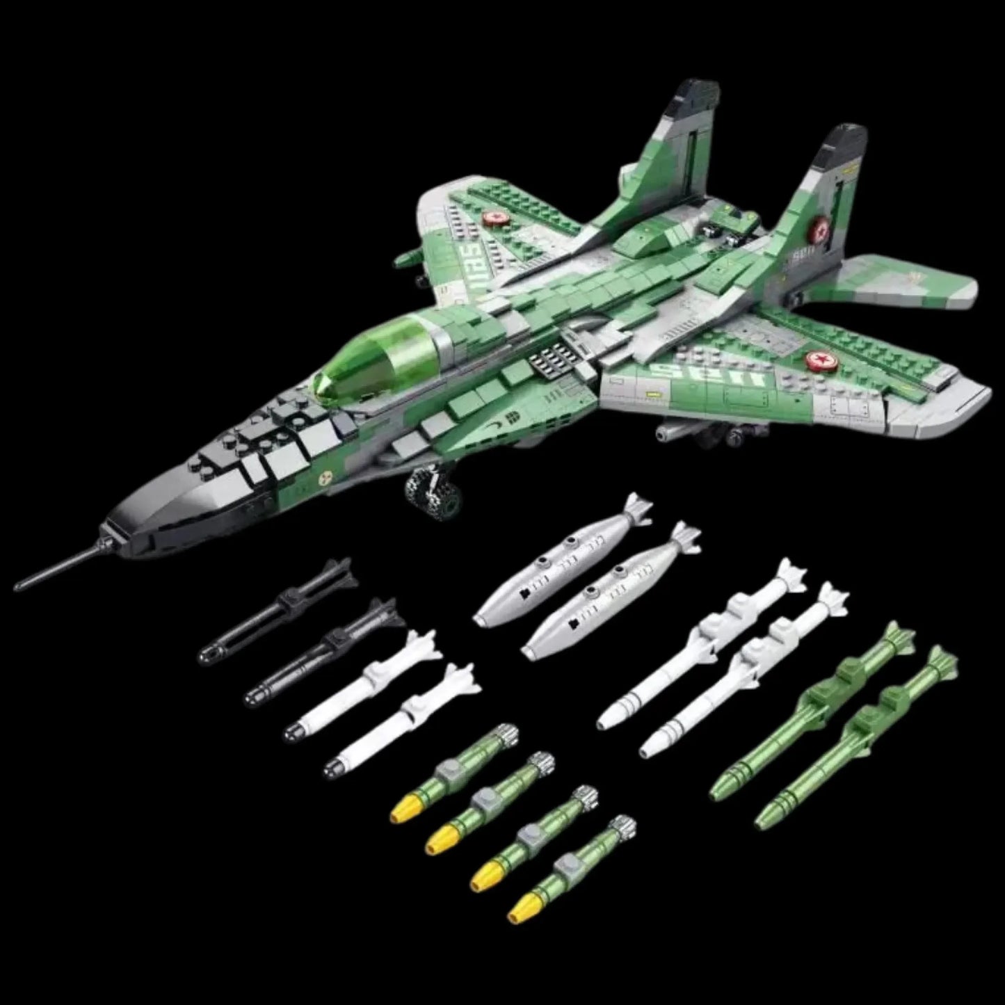Ca&ccedil;a MIG-29 (1837 p&ccedil;s) - Brics Craft