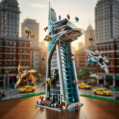 Torre dos Vingadores (5201 pe&ccedil;as)