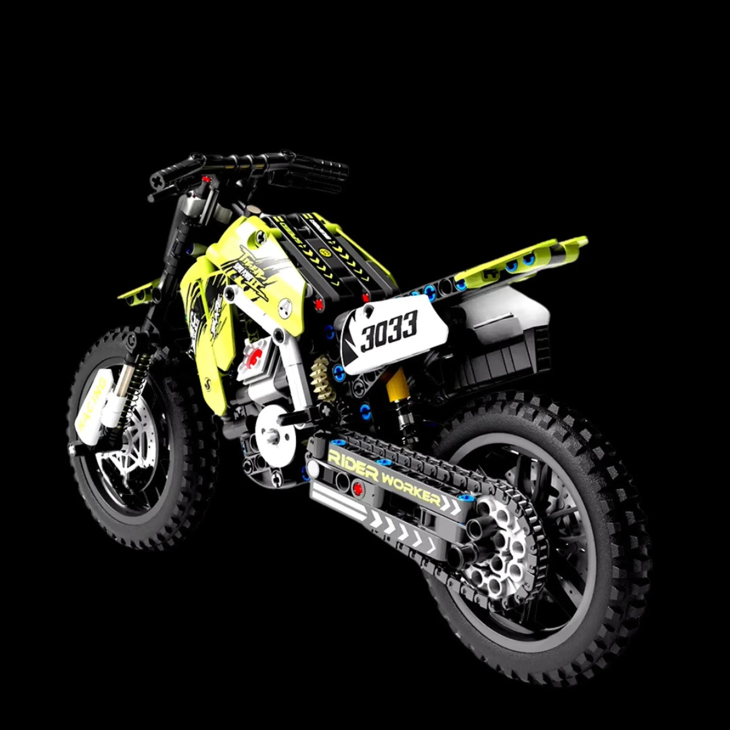 Moto de Motocross (476 pe&ccedil;as) - Brics Craft