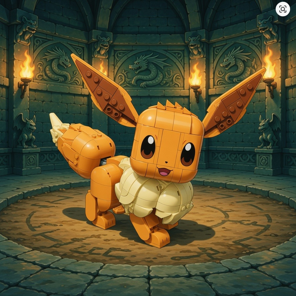 Pok&eacute;mon - Eevee (587 pe&ccedil;as)