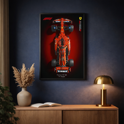 Quadro Fosco para a F&oacute;rmula-1 Ferrari SF24