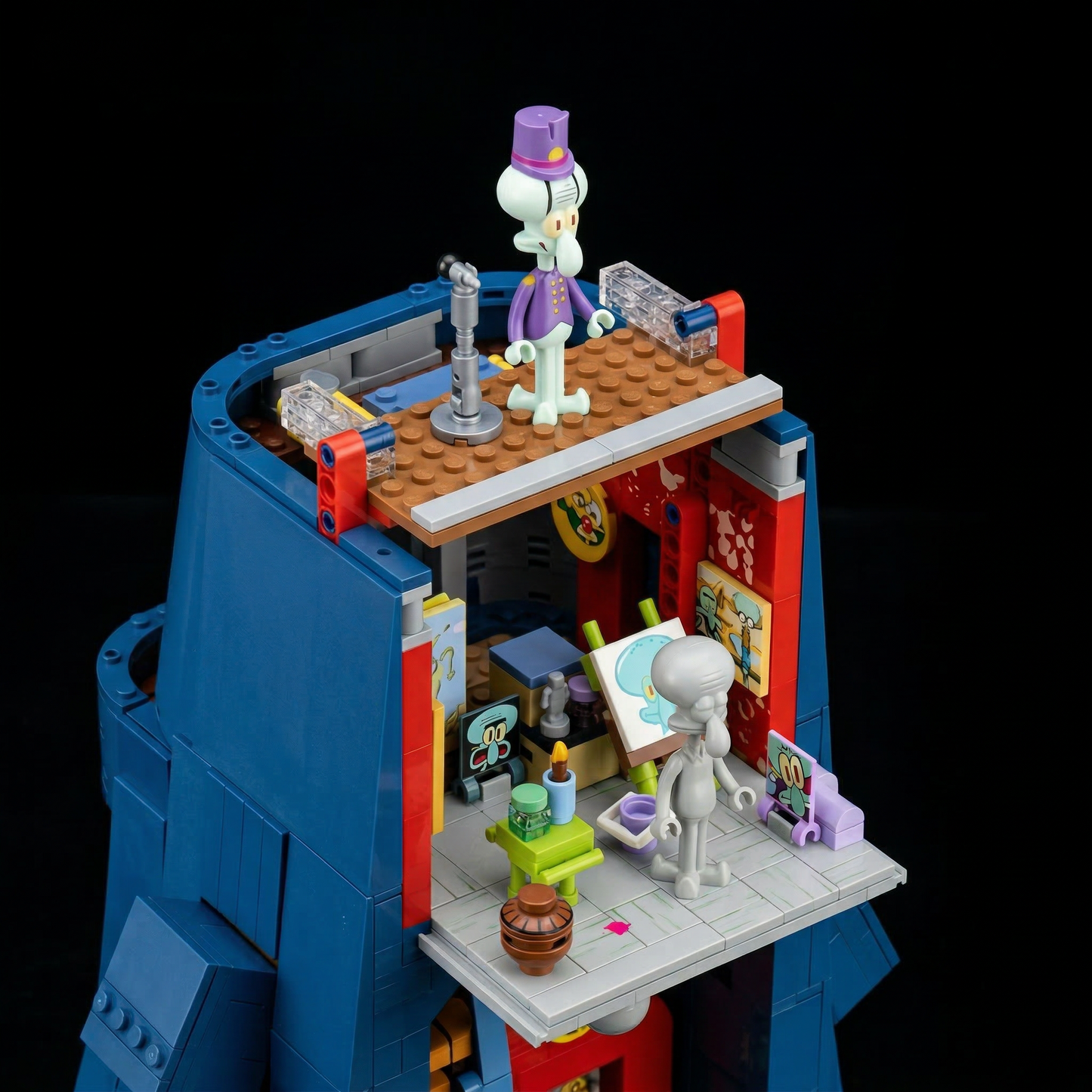 Bob Esponja - Casa da Pedra dos Tent&aacute;culos (1655 pe&ccedil;as)