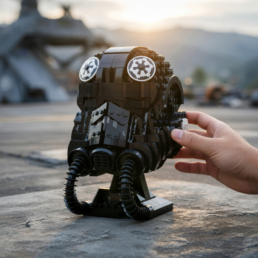 Star Wars - Capacete de Piloto de Ca&ccedil;a TIE (724 pe&ccedil;as)