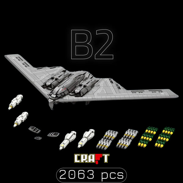 Bombardeiro B2 Spirit (2063 p&ccedil;s)