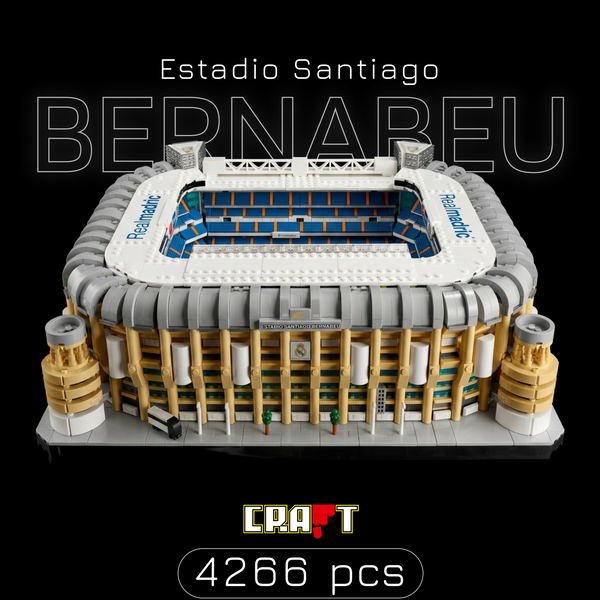 Est&aacute;dio Santiago Bernab&eacute;u do Real Madrid (4266 pe&ccedil;as)