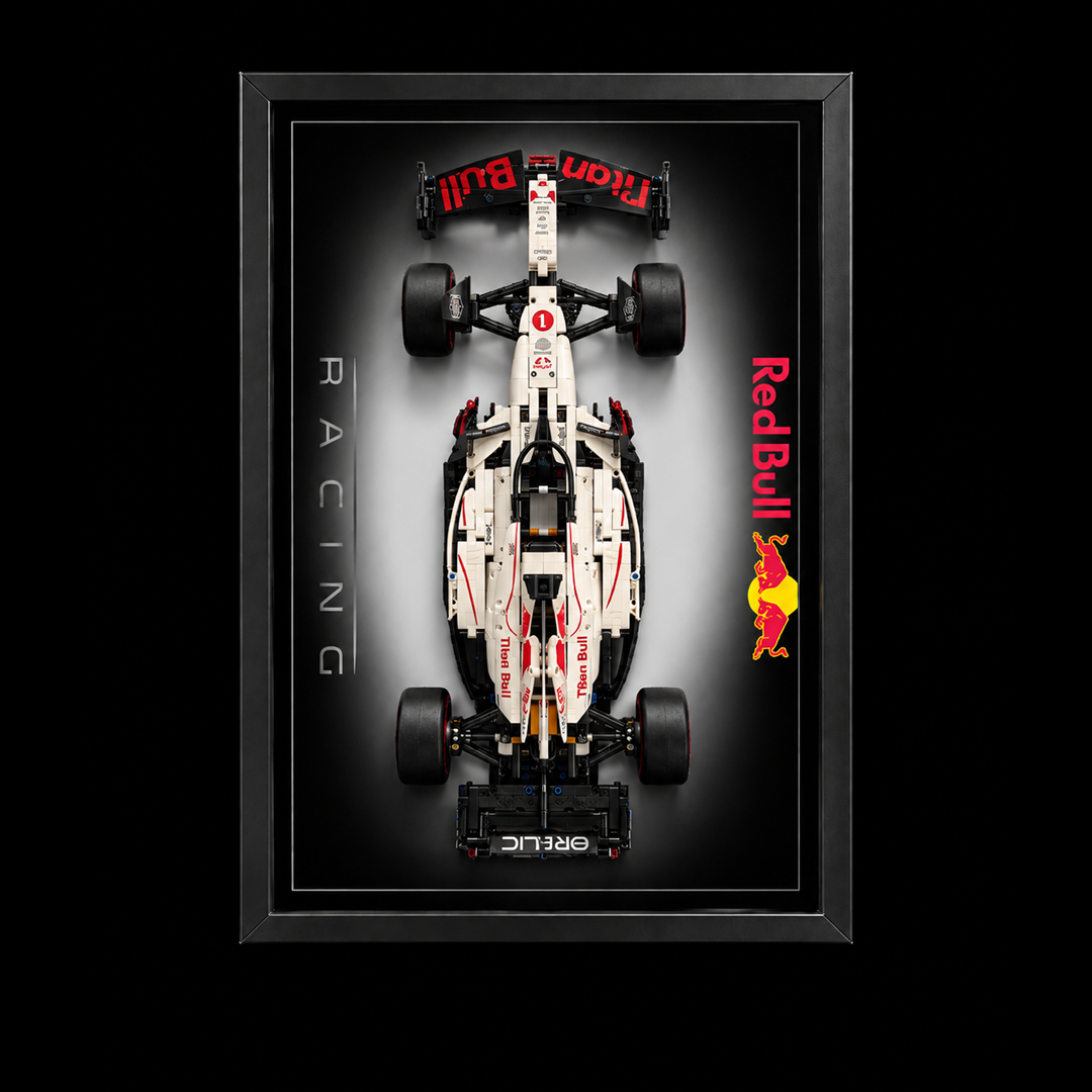 Quadro para F&oacute;rmula 1 - Max Verstappen RB21 degrad&ecirc;