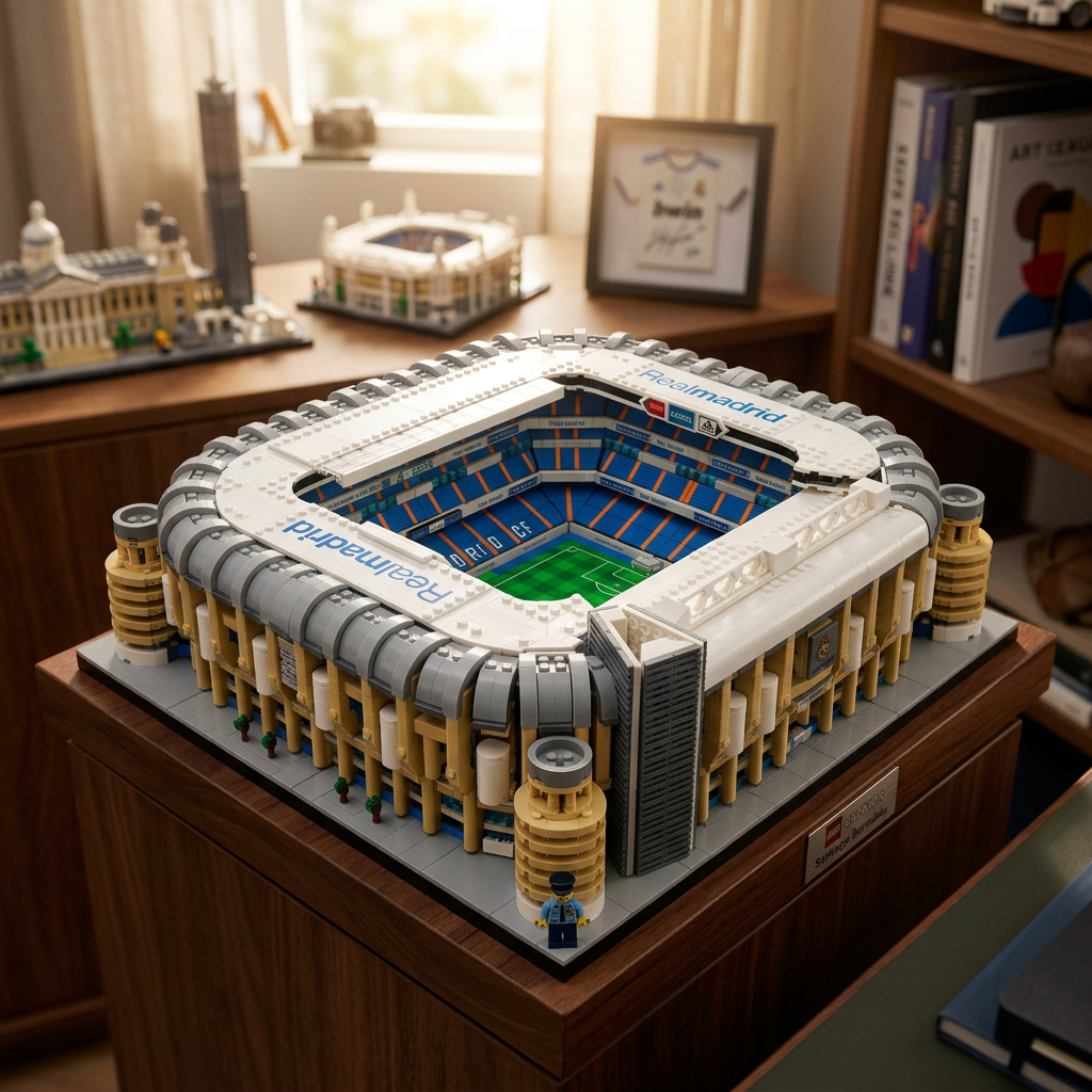 Est&aacute;dio Santiago Bernab&eacute;u do Real Madrid (4266 pe&ccedil;as)