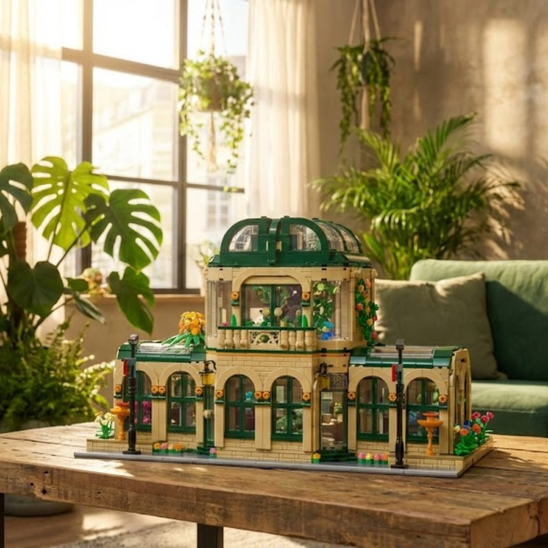 Jardim Bot&acirc;nico C&uacute;pula (3383 pe&ccedil;as) - Brics Craft