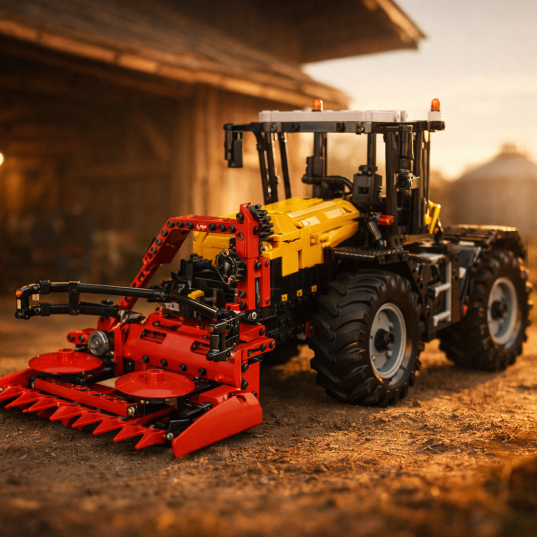 Trator Agr&iacute;cola Telecomandado (2596 pe&ccedil;as)
