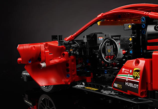 Ferrari 488 GTE &ldquo;AF Corse #51&rdquo; 42125 | Technic | Compra online na Loja LEGO&reg;  Oficial PT
