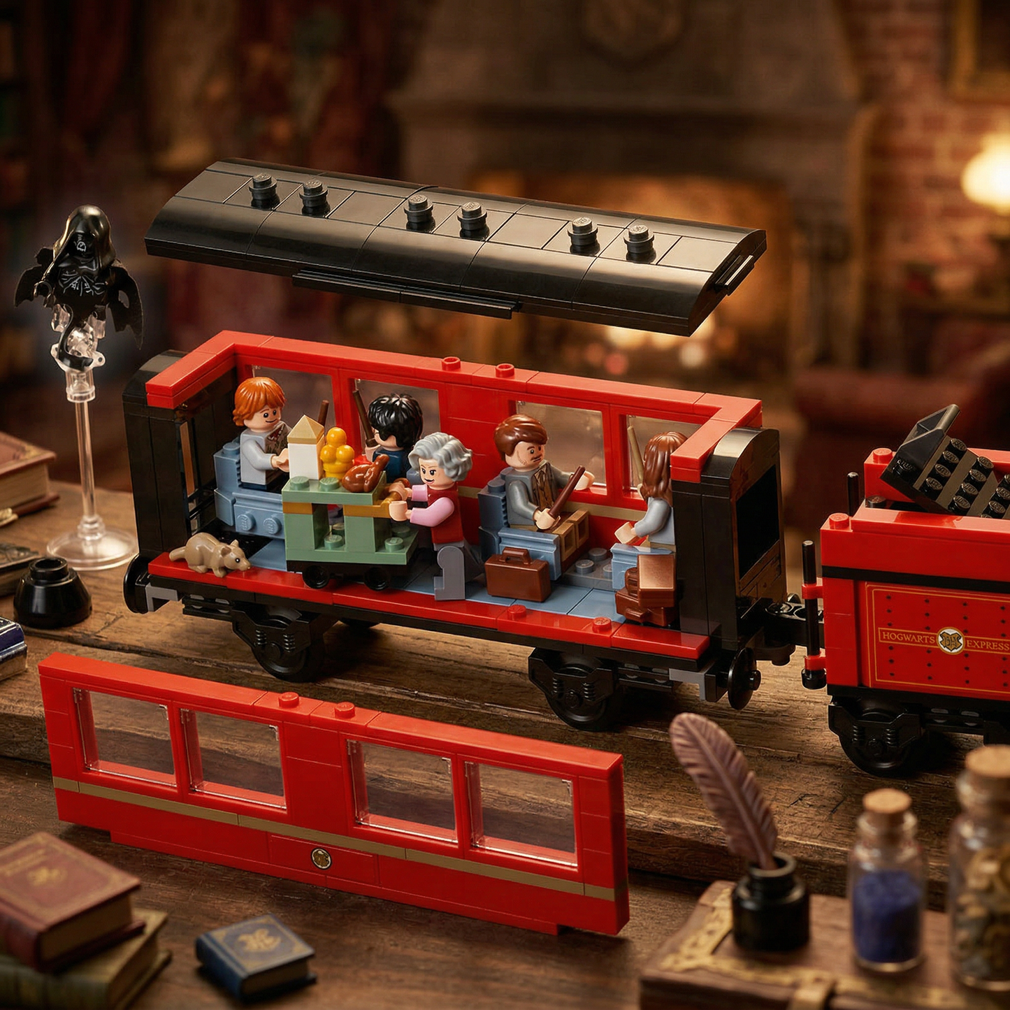 Harry Potter - Expresso de Hogwarts e Plataforma 9&frac34; (801 pe&ccedil;as)