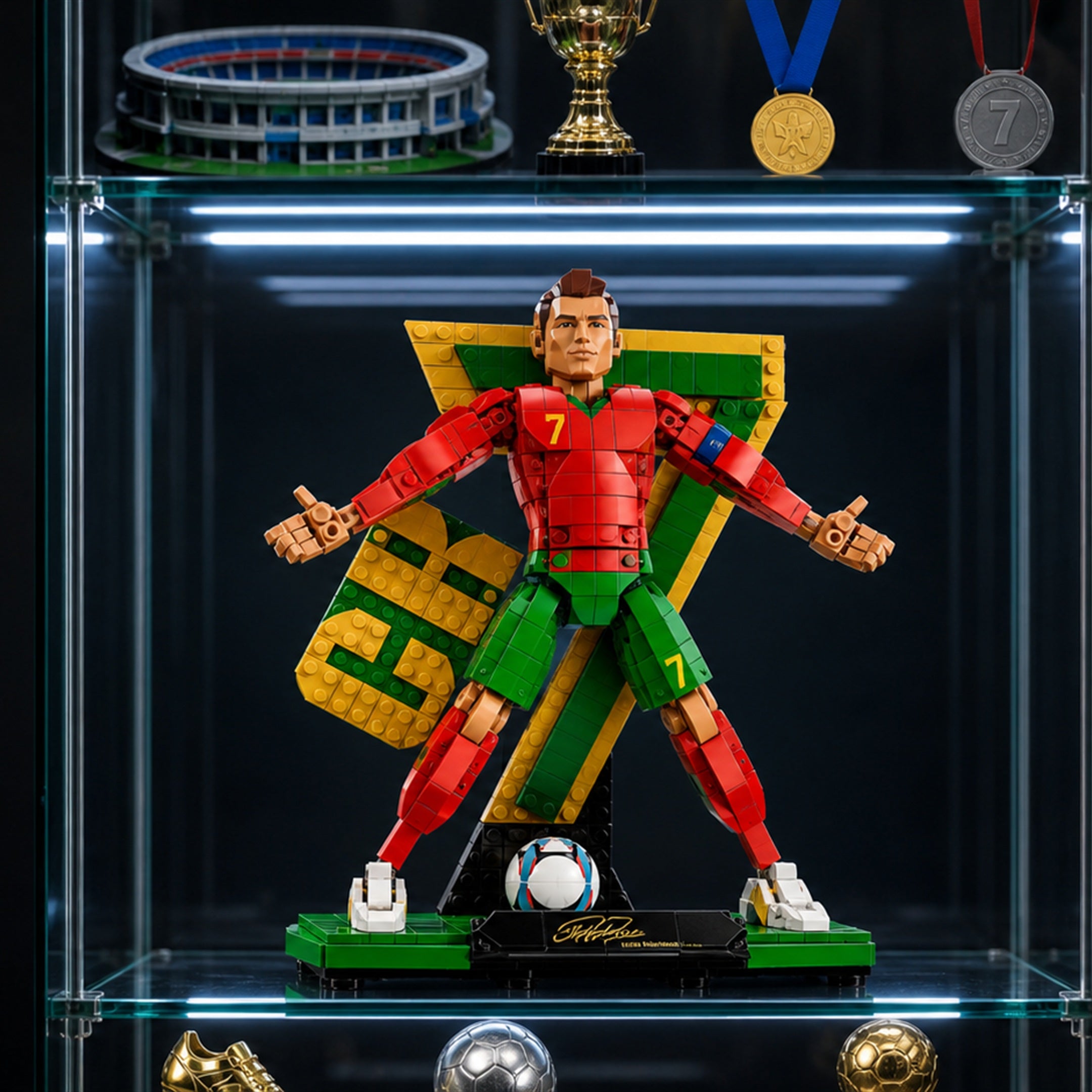 Cristiano Ronaldo Lenda do Futebol (854 pe&ccedil;as) - em vitrine