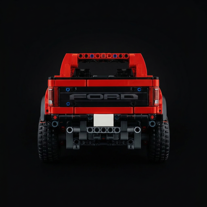Ford F-150 Raptor Vermelho (1379 pe&ccedil;as)