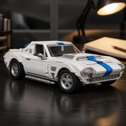 Hot Wheels Corvette Grand Sport (918 pcs) &mdash; 08 ambiente macro