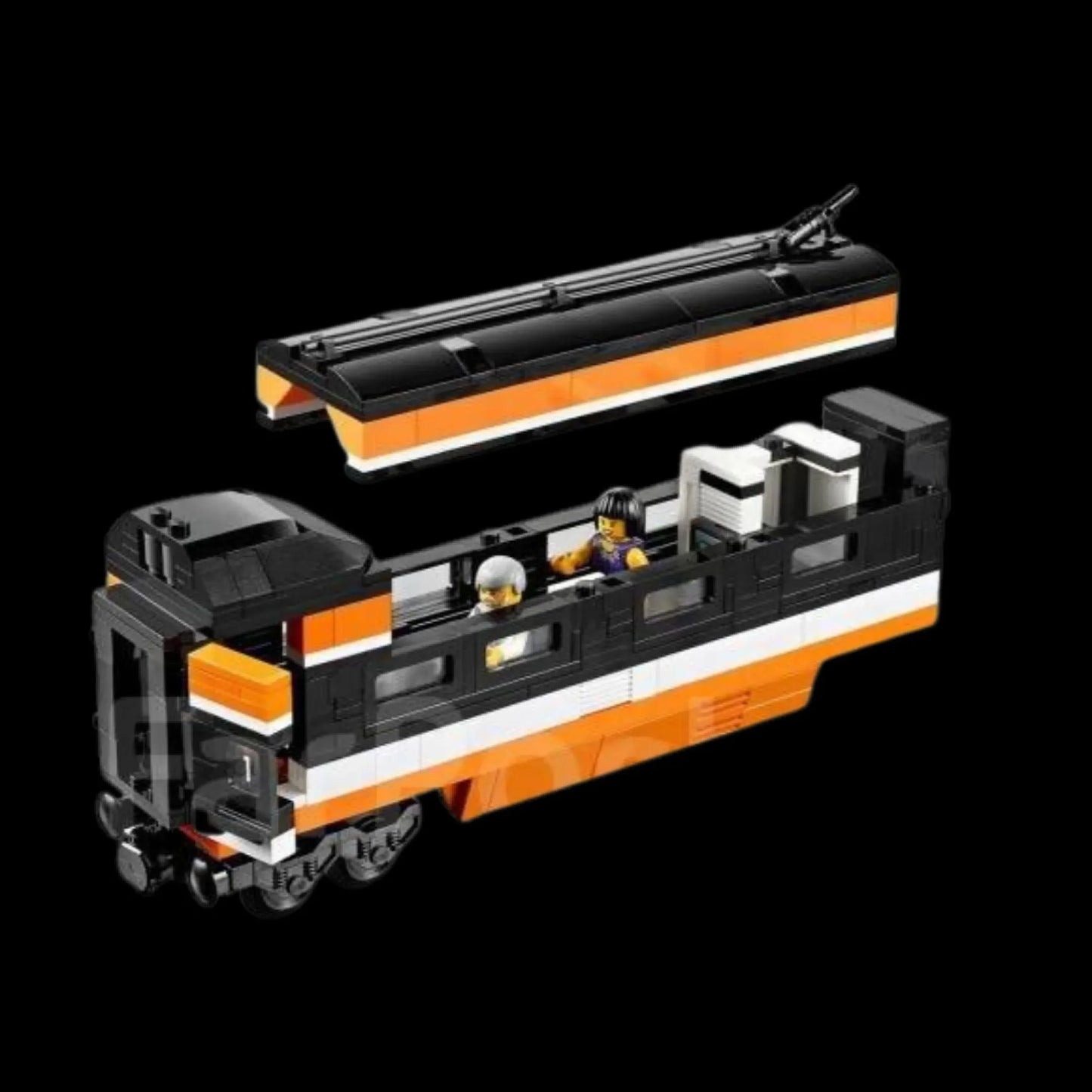 Trem com Motor El&eacute;trico (1260 pe&ccedil;as)