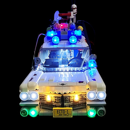 Kit de Ilumina&ccedil;&atilde;o para o Cadillac ECTO-1 dos Ca&ccedil;a-Fantasmas (2352 pe&ccedil;as)
