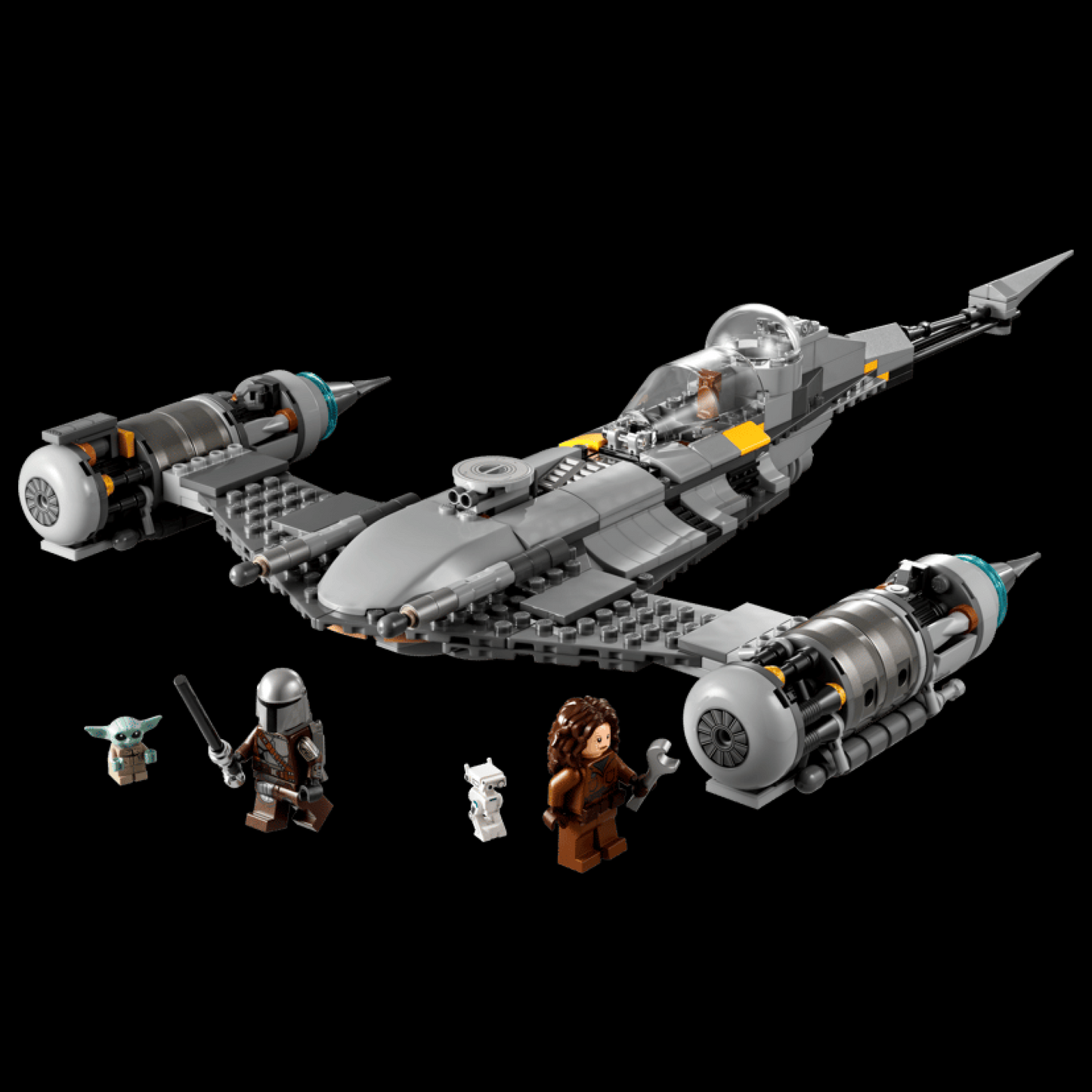 Star Wars - Ca&ccedil;a-Estelar N-1 Mandaloriano (412 pe&ccedil;as)