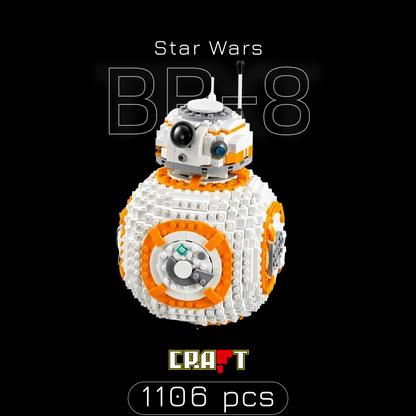 Star Wars - BB-8 (1106 pe&ccedil;as)