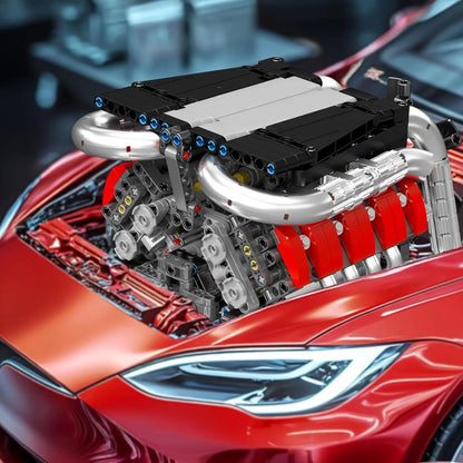 Motor V8 (1169 pe&ccedil;as)