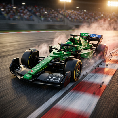 Speed Champion - Aston Martin Aramco AMR24 (269 pe&ccedil;as)