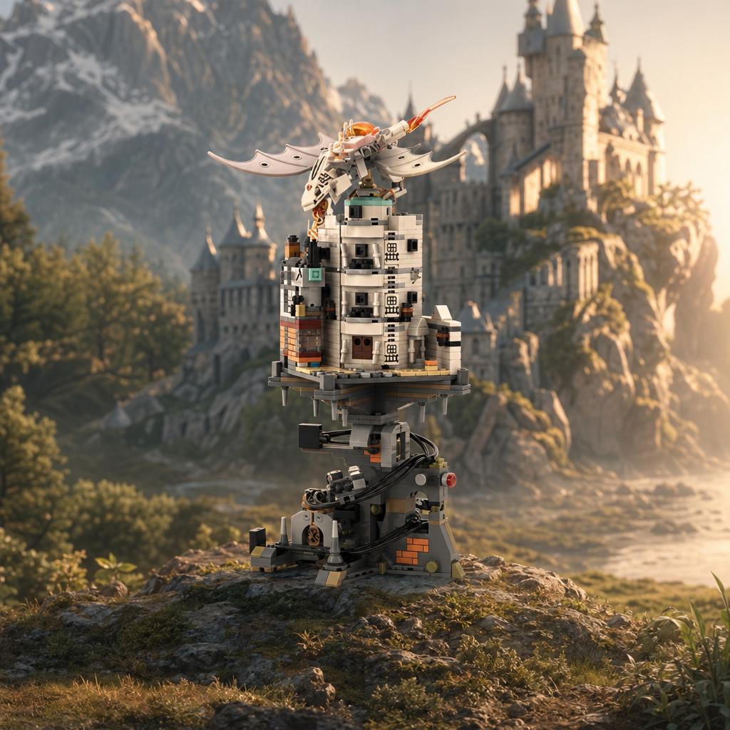 Oferta Exclusiva deste An&uacute;ncio | Harry Potter - Gringotts: O Banco dos Bruxos (1056 pe&ccedil;as)