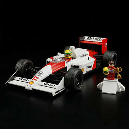 F&oacute;rmula 1 - McLaren MP4/4 + Ayrton Senna (693 pe&ccedil;as)