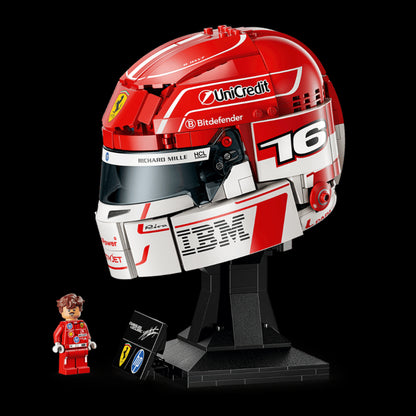 Capacete Ferrari HP - Charles Leclerc (886 pe&ccedil;as)