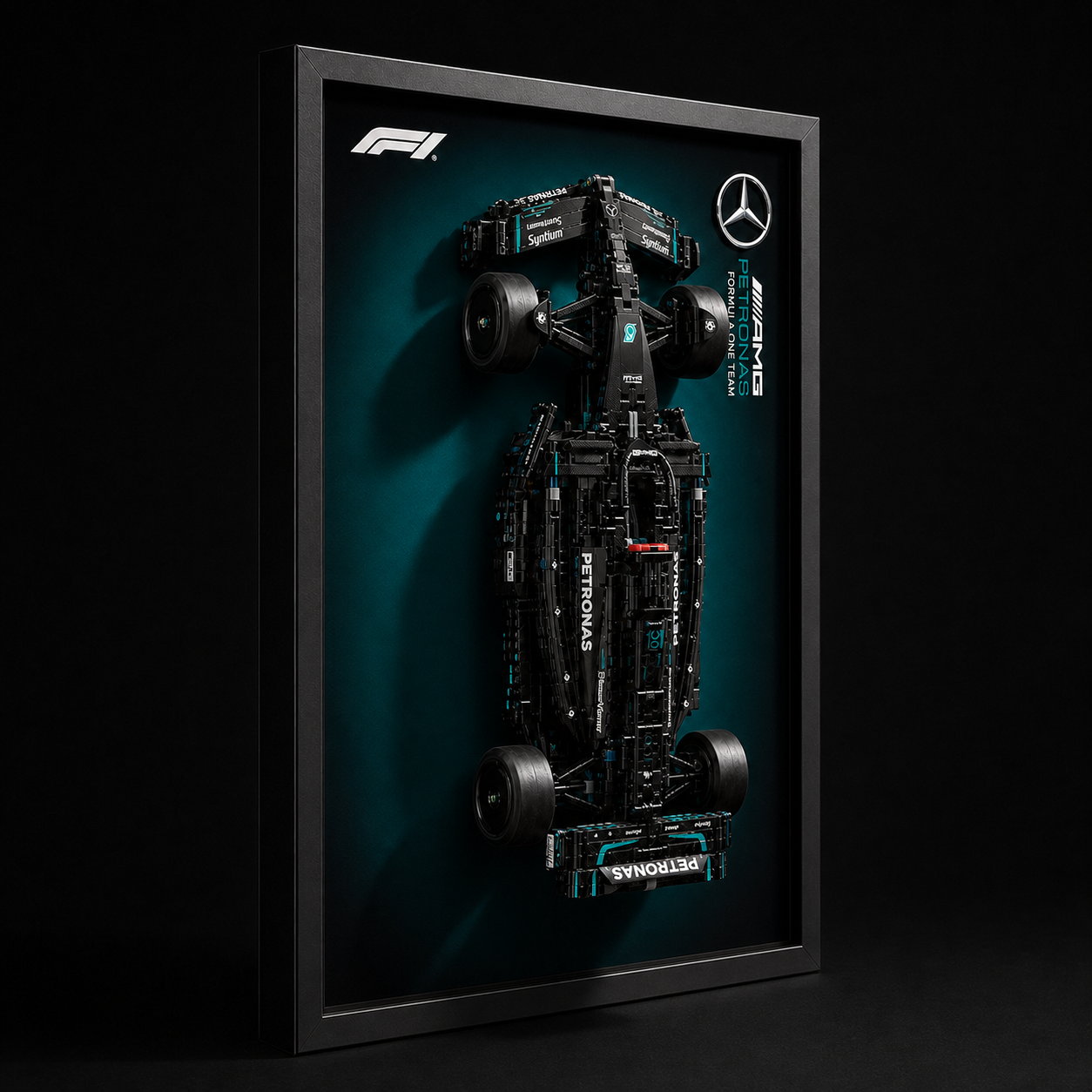 Quadro Fosco para a F&oacute;rmula-1 Mercedes-AMG W14