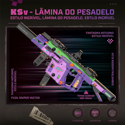 KSV Nightmail Blue (1502 pe&ccedil;as)