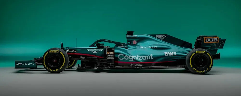 F&oacute;rmula 1 - Aston Martin AMR21 (1089 p&ccedil;s) - Brics Craft