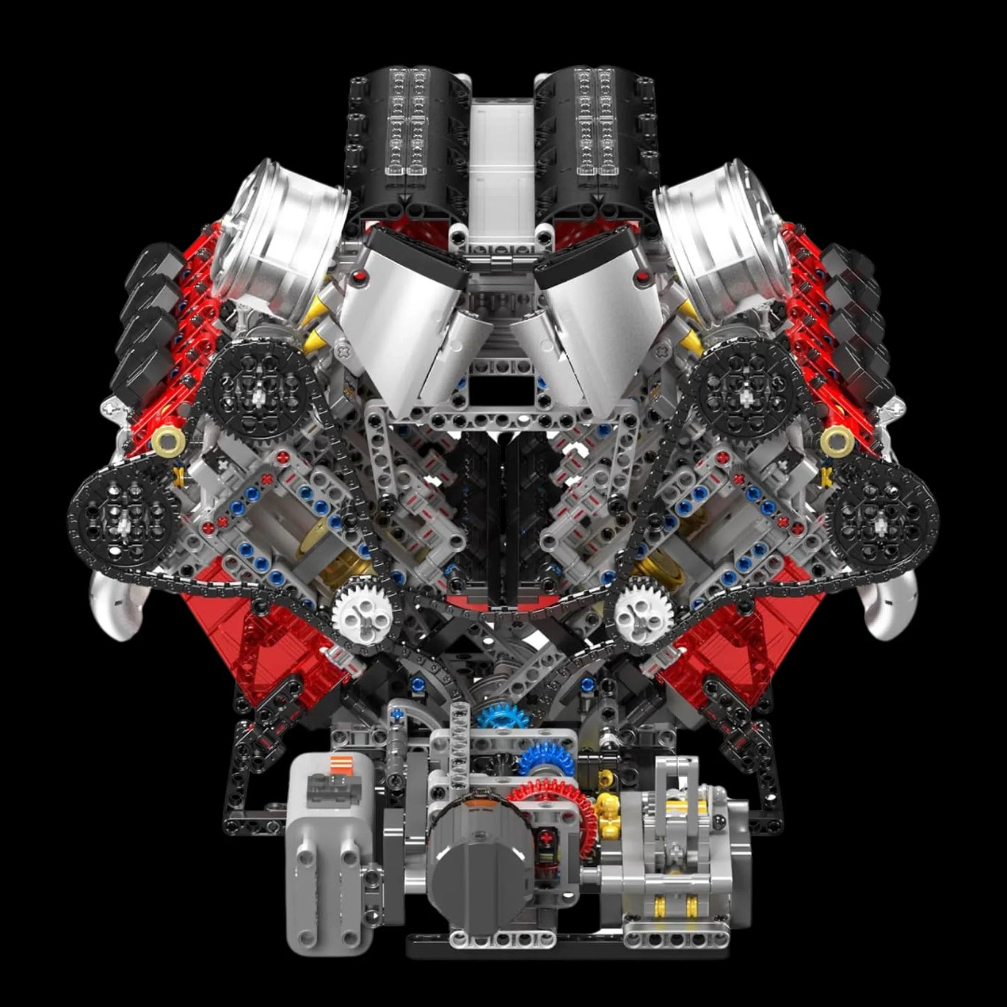 Motor V8 (2718 pe&ccedil;as)