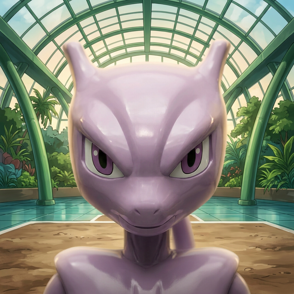 Pok&eacute;mon - Mewtwo (347 pe&ccedil;as)