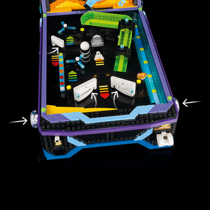 M&aacute;quina de Pinball (2274 pe&ccedil;as)