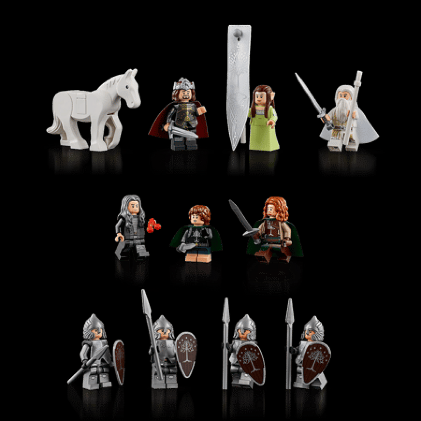 O Senhor dos An&eacute;is - Minas Tirith (8278 pe&ccedil;as)