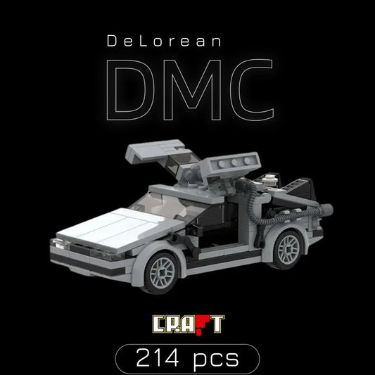 DMC De Lorean "De Volta para o Futuro" (214 p&ccedil;s) - Brics Craft
