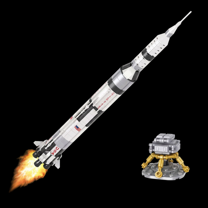 Oferta Exclusiva deste An&uacute;ncio | NASA Apollo Saturn V (602 pe&ccedil;as)