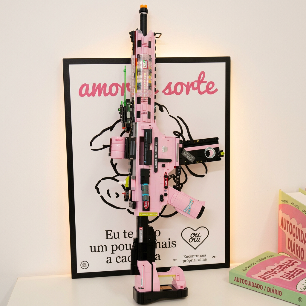 M4A1 Saccharine (1492 pe&ccedil;as)