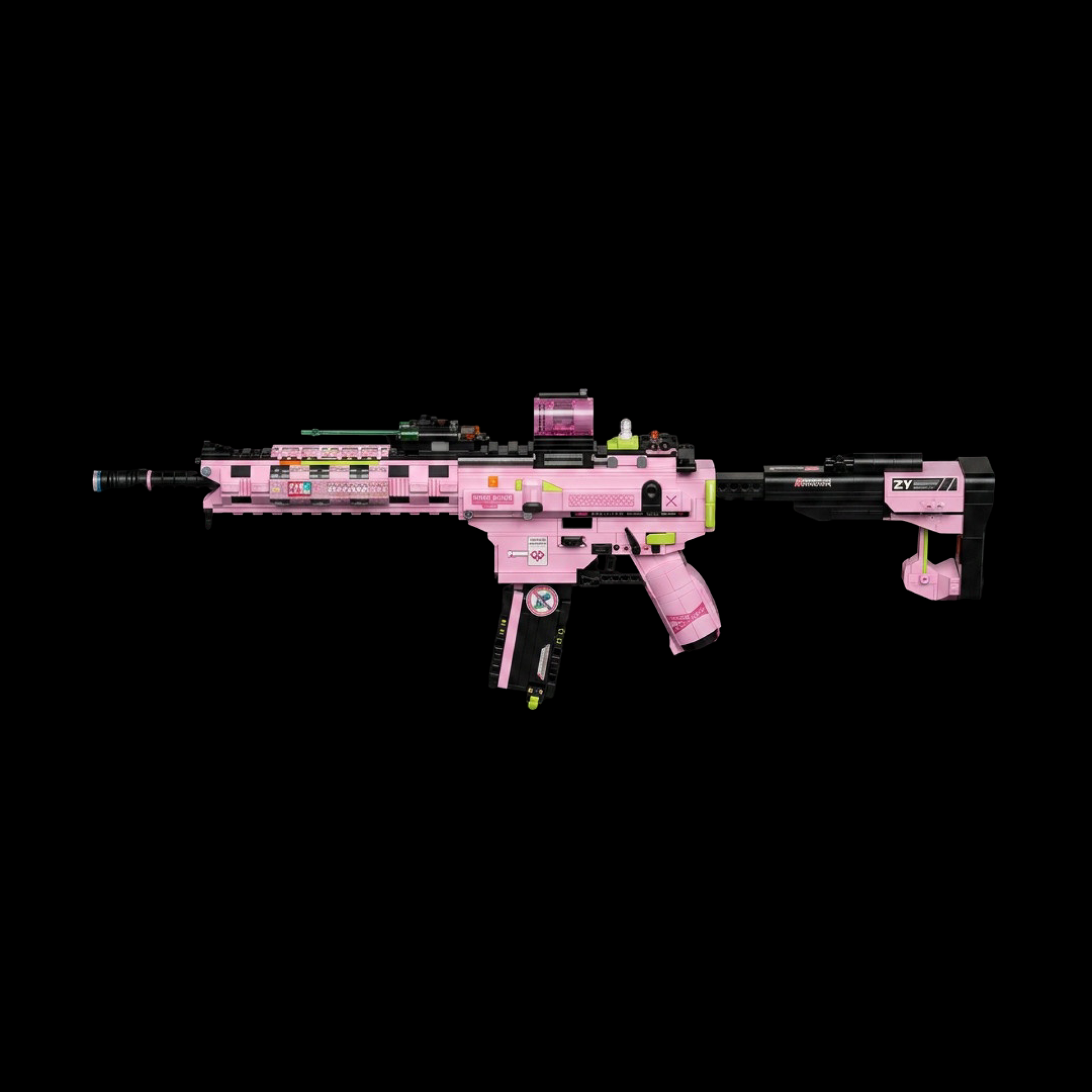 M4A1 Saccharine (1492 pe&ccedil;as)